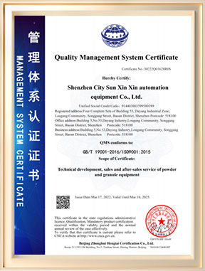 Quality Management System Certification